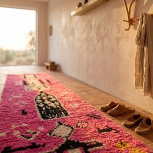 Berber Hot Pink Rug