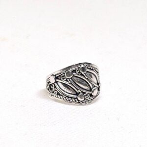 Handmade Berber Sterling Silver Ring: Tribal Jewelry
