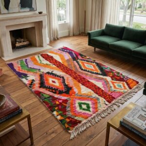 Berber Colorful Boujaad Rug