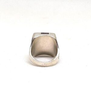 Tuareg Sterling Silver Ring: Handmade Berber Tribal Jewelry