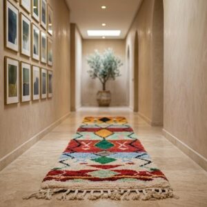 Amazigh Handwoven Multicolor Rug