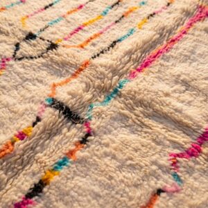 Berber Ivory Beni Ourain Rug