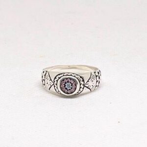 Tuareg Sterling Silver Ring: Handmade Berber Tribal Jewelry