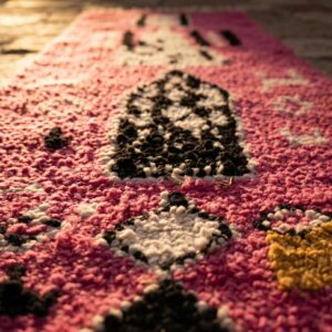 Berber Hot Pink Rug