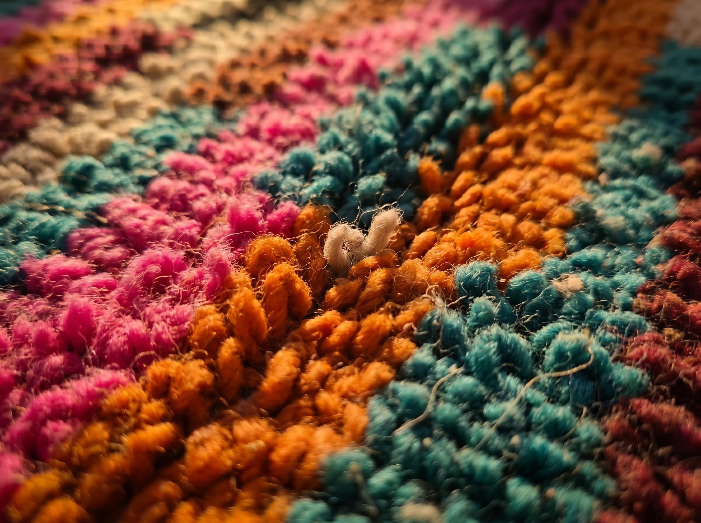 Berber Colorful Boujaad Rug