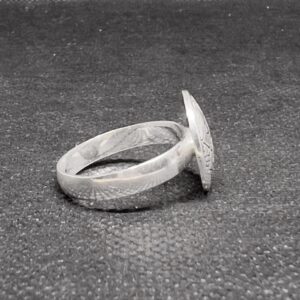 Handmade Sterling Silver Tuareg Ring: Ethnic Boho Berber Tribal Jewelry