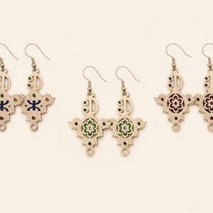 Zirzita Earrings - Amazigh Silver Heritage Jewelry