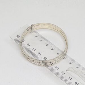 Handmade Berber Silver Cuff Bracelet: Tribal Boho Jewelry