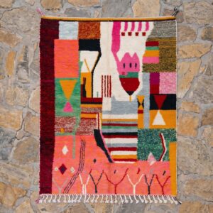 Berber Colorful Boujaad Rug