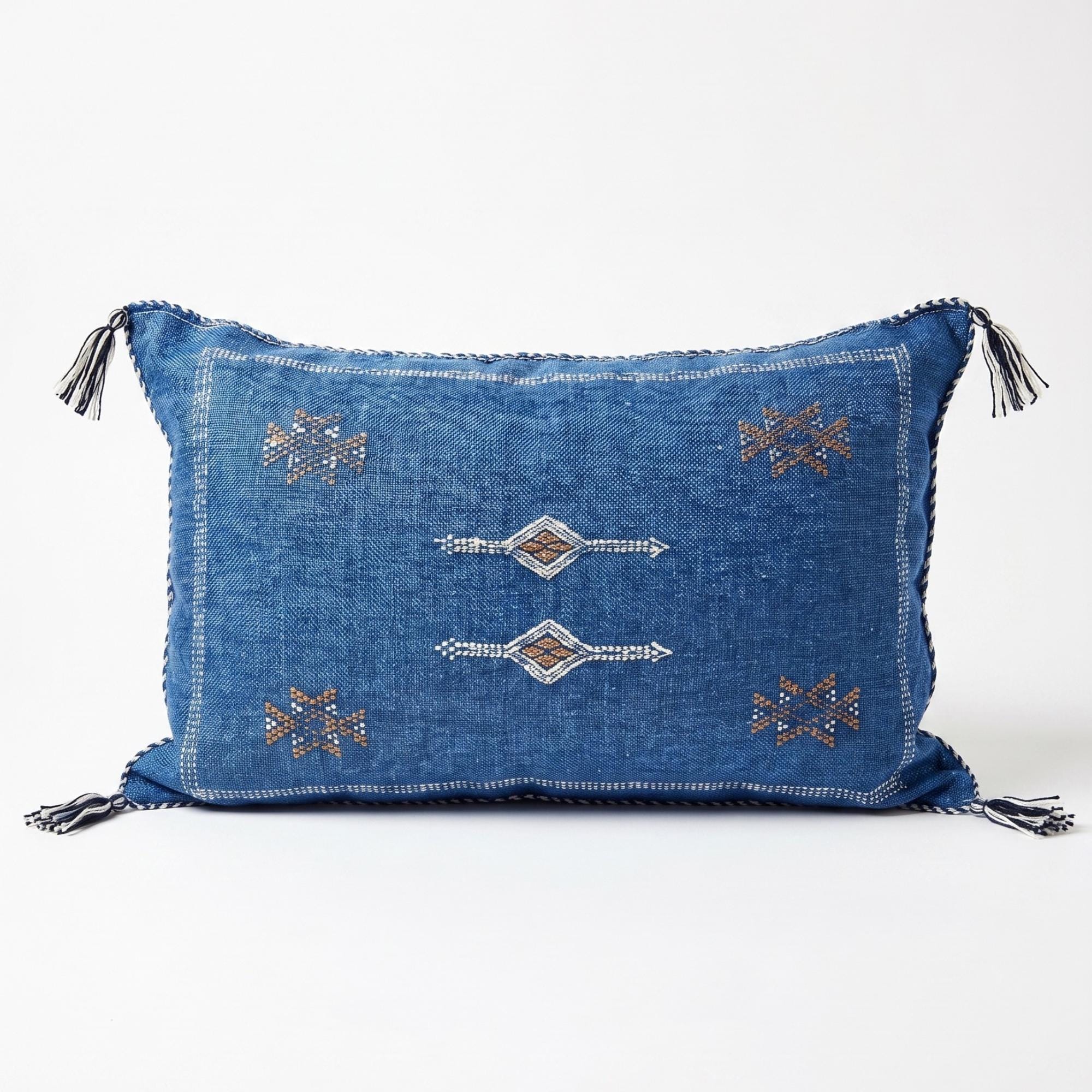 Amazigh Cactus Silk Pillow