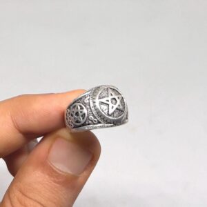 Handmade Tuareg Sterling Silver Ring: Berber Jewelry