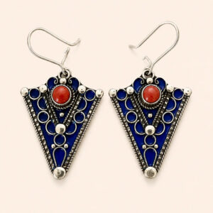 Kayssa Earrings - Amazigh Silver Heritage Jewelry