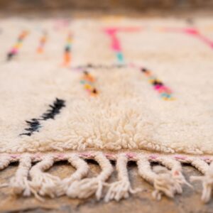 Berber Ivory Beni Ourain Rug