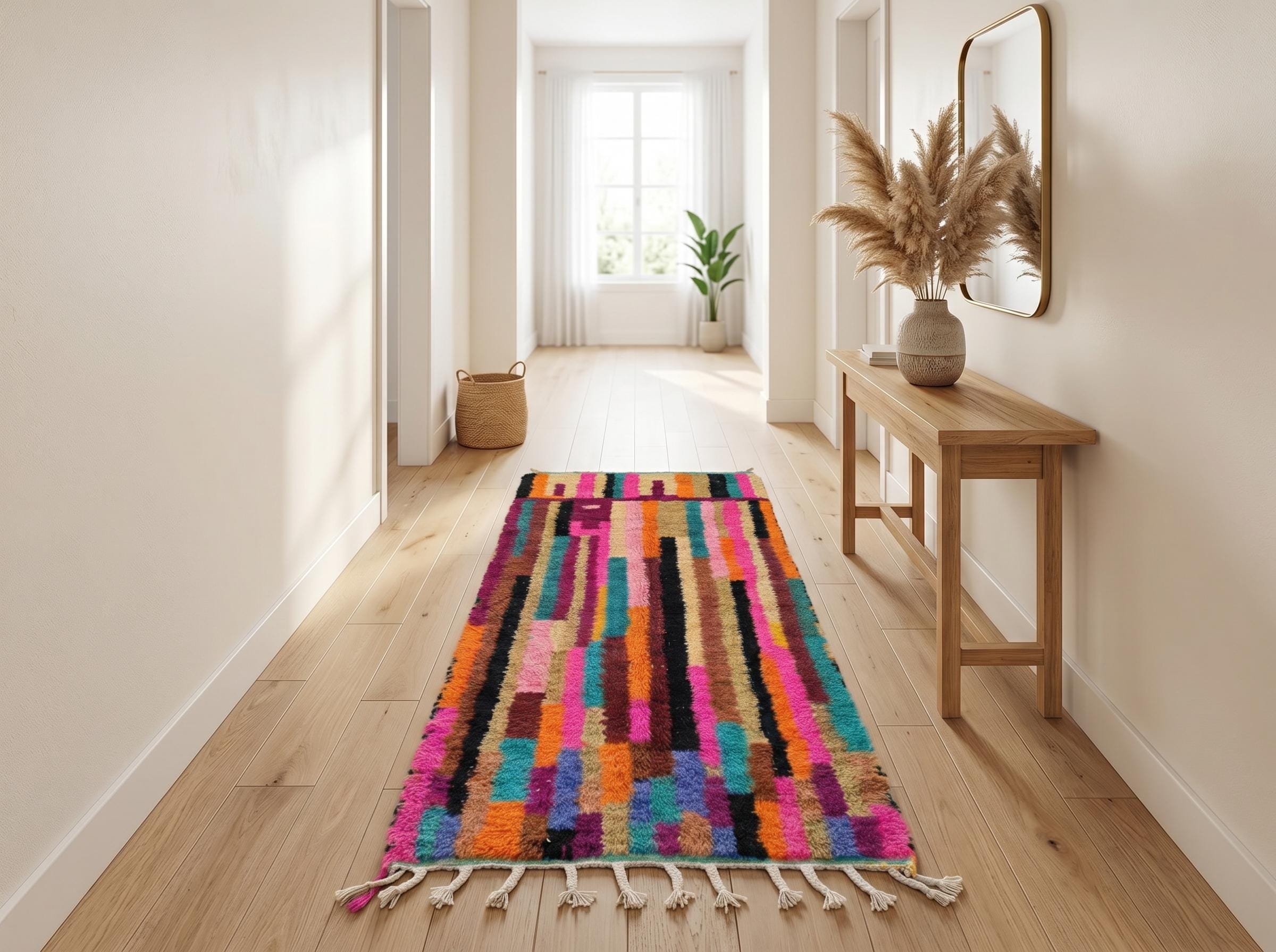 Berber Colorful Boujaad Rug
