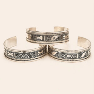 Amazigh Silver Diamond Bracelet – Amazigh Jewelry with Character