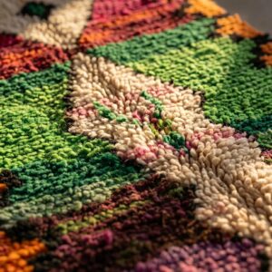 Berber Red Green Rug