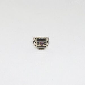 Handmade Berber Ring Size 9: Tribal Silver Boho Jewelry
