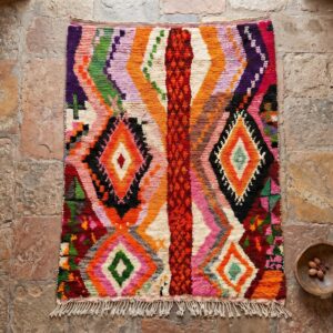 Berber Colorful Boujaad Rug