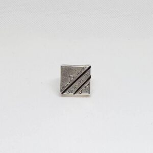 Handmade Tuareg Sterling Silver Ring: Berber Tribal Jewelry, Size US 8, 57 EU