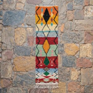 Amazigh Handwoven Multicolor Rug