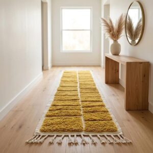 Berber Mustard Yellow Rug