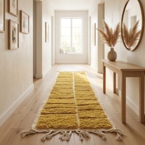 Berber Mustard Yellow Rug