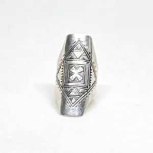 Berber Silver Rings - Vintage Engraved Tuareg Ring