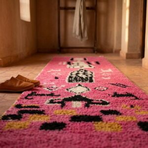 Amazigh Hot Pink Rug