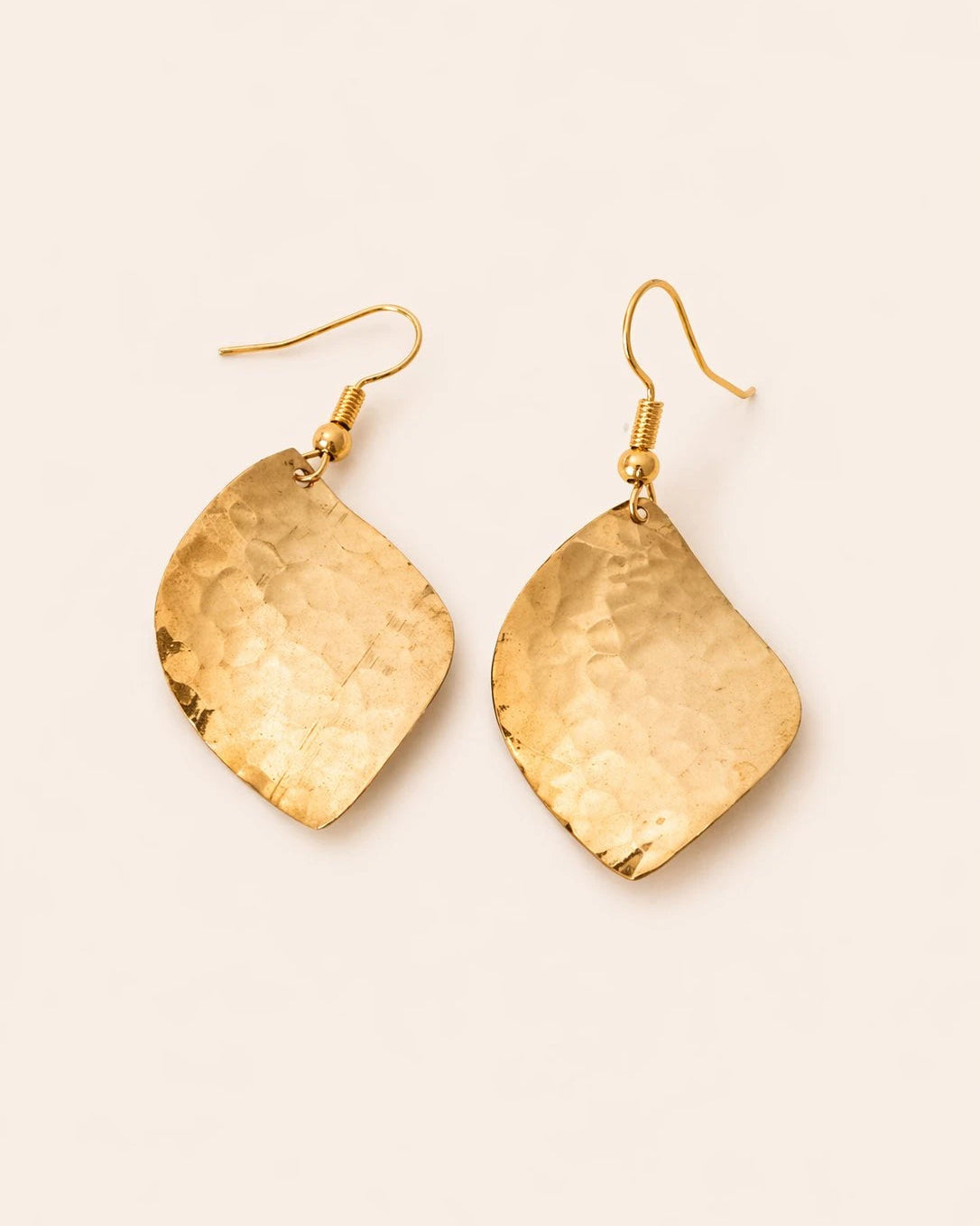 Nourhan Earrings - Amazigh Brass Heritage Jewelry