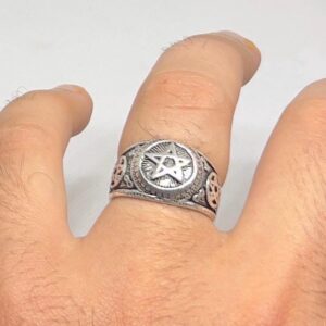 Handmade Tuareg Sterling Silver Ring: Berber Jewelry