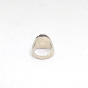 Tuareg Sterling Silver Ring: Berber Jewelry - Saharan Symbolic Design