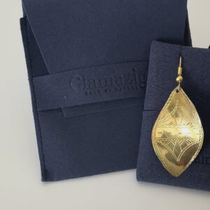 Tirra Earrings - Amazigh Brass Heritage Jewelry