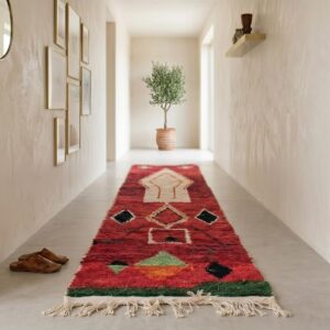 Berber Crimson Red Rug