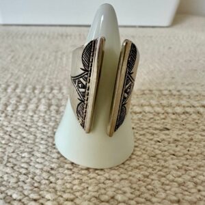 Amazigh Silver Ring – Tihya Heritage Inspired Design