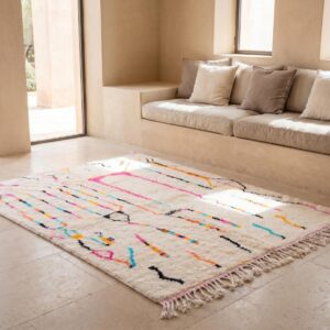 Berber Ivory Beni Ourain Rug