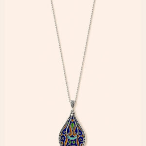 Taneflit Necklace - Amazigh Silver Pendant Jewelry