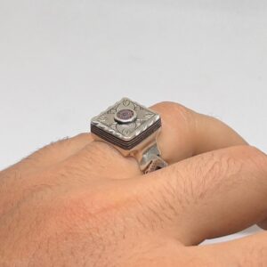 Handmade Sterling Silver Tuareg Ring: Berber Jewelry