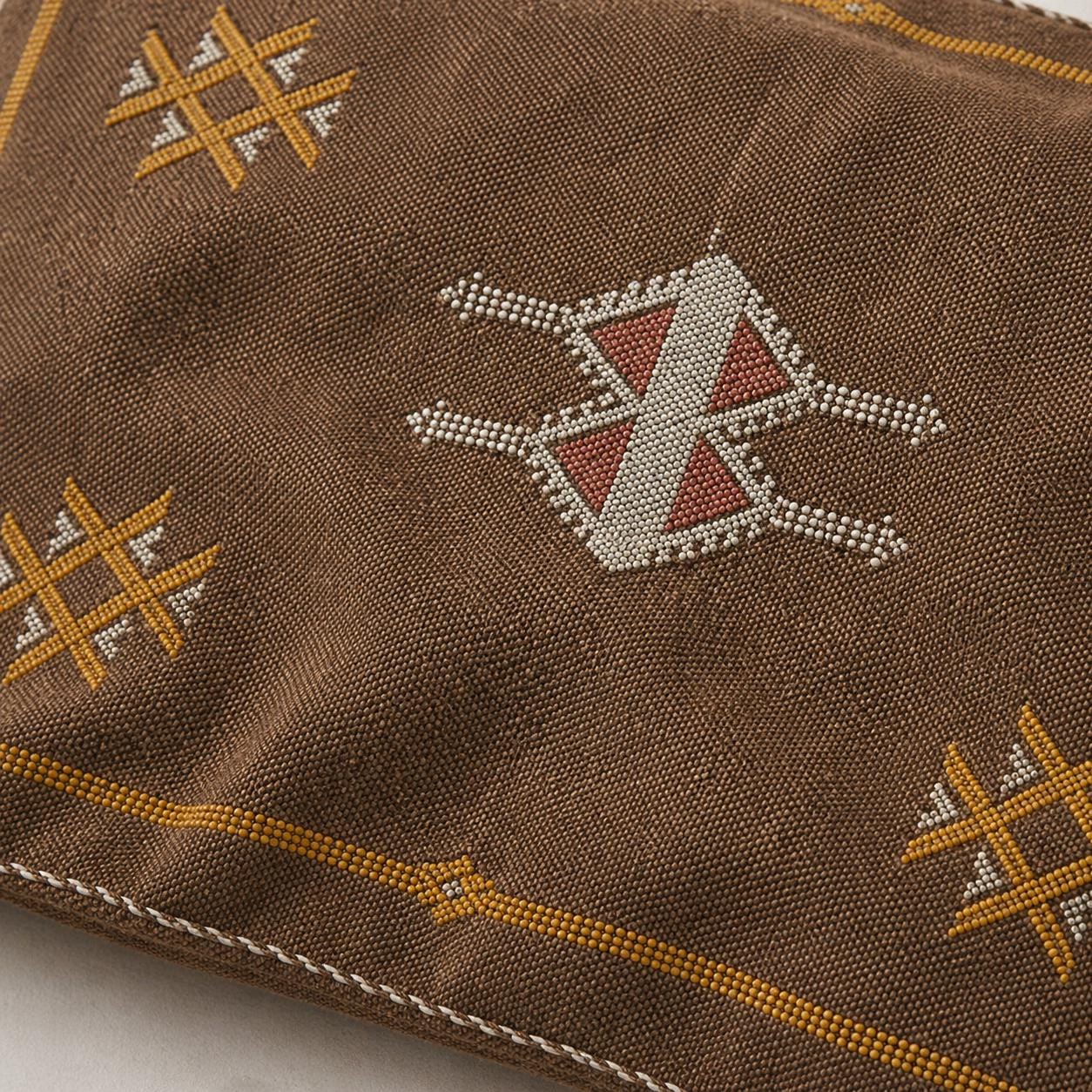 Amazigh Cactus Silk Pillow