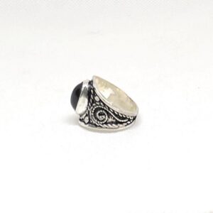 Tuareg Berber Ring: Plated Silver Tribal Jewelry