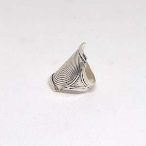 Tuareg Sterling Silver Ring: Tribal Ethnic African Berber Boho Style Jewelry