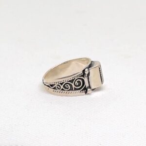 Berber Sterling Silver Ring: Handmade Tribal Jewelry
