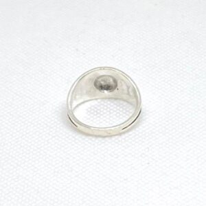 Berber Beaded Balls Spiral Sterling Silver Ring: Handmade Tribal Ethnic Traditional Vintage Jewelry