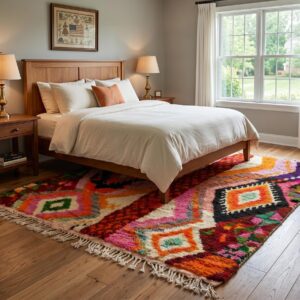 Berber Colorful Boujaad Rug