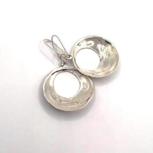 Tuareg Sterling Silver Amazigh Yaz Symbol Bohemian Gypsy Ethnic Hippie African Earrings: Berber Jewelry