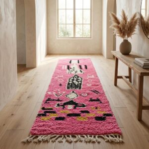 Amazigh Hot Pink Rug