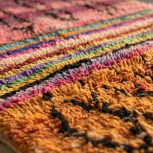 Berber Pink Orange Rug