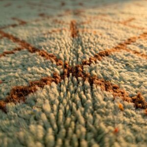 Berber Sage Green Beni ourain Rug