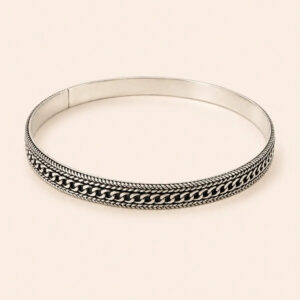Amazigh Silver Tribal Bracelet – Amazigh Jewelry with Character