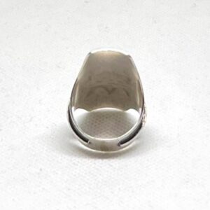 Berber Sterling Silver Ring: Engraved Tuareg Tribal Jewelry, Size 9 US