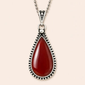 Tazzalt Necklace - Amazigh Silver Pendant Jewelry